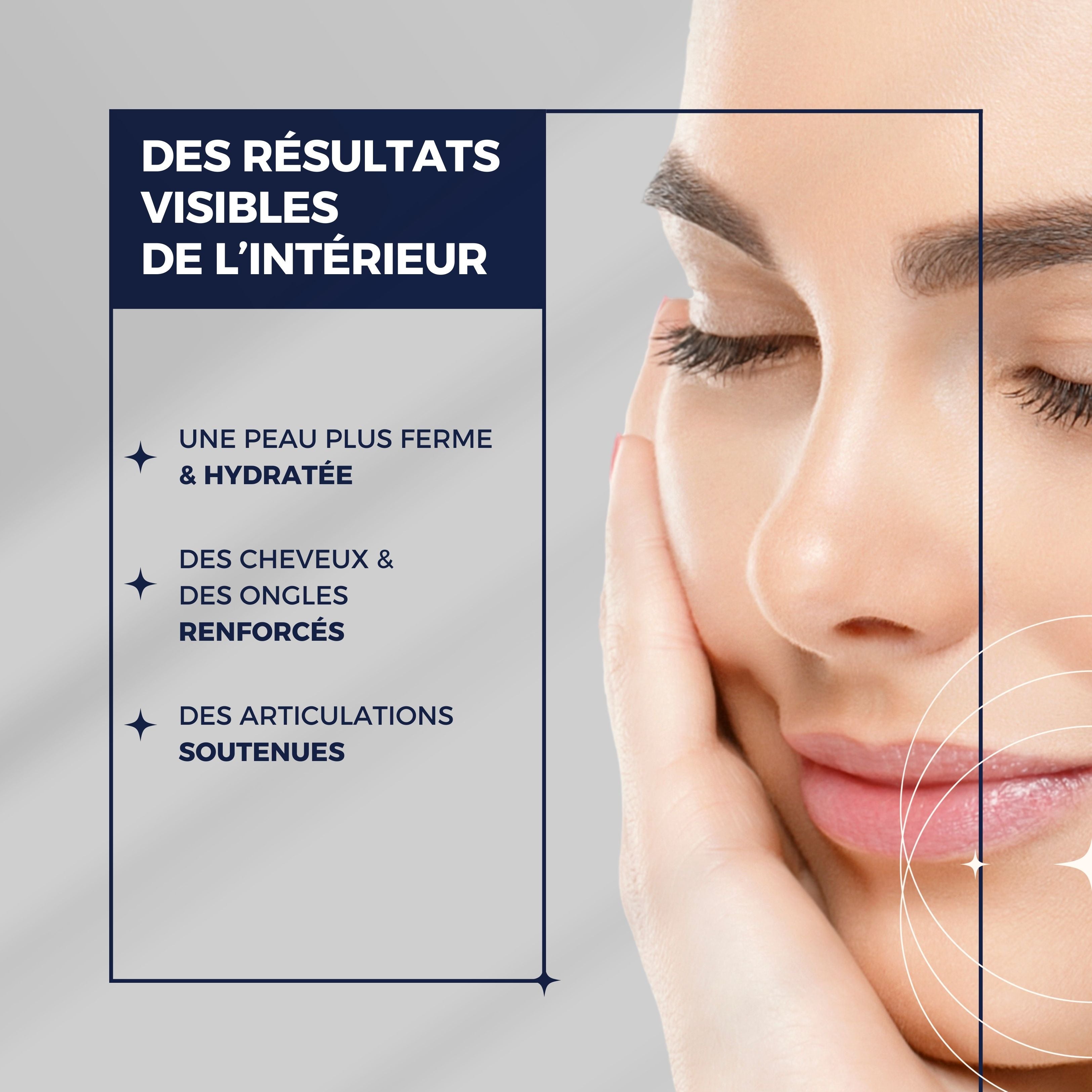 Collagène marin avec Vitamine C & Acide Hyaluronique