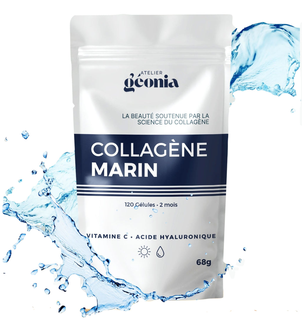 Collagène marin avec Vitamine C & Acide Hyaluronique
