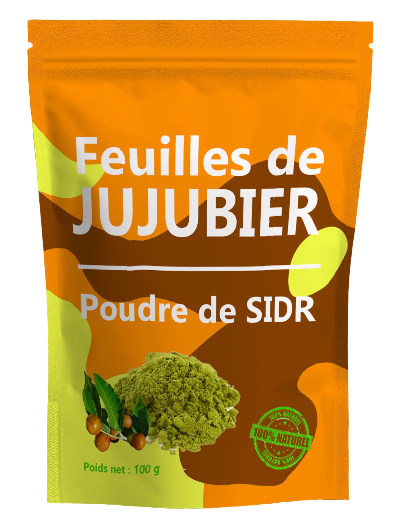 Poudre de SIDR - Poudre de Feuilles de JUJUBIER
